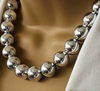 Barbara-Ball Bead Metal- Silver