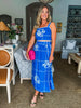Vineyard Charm Floral Skirt Set