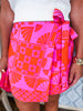 Pina Colada Please Wrap Skort