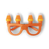 Jumbo Flashing Halloween Glasses-Candy Corn
