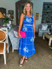 Vineyard Charm Floral Skirt Set