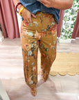 Floral Retreat Wide Leg Pants