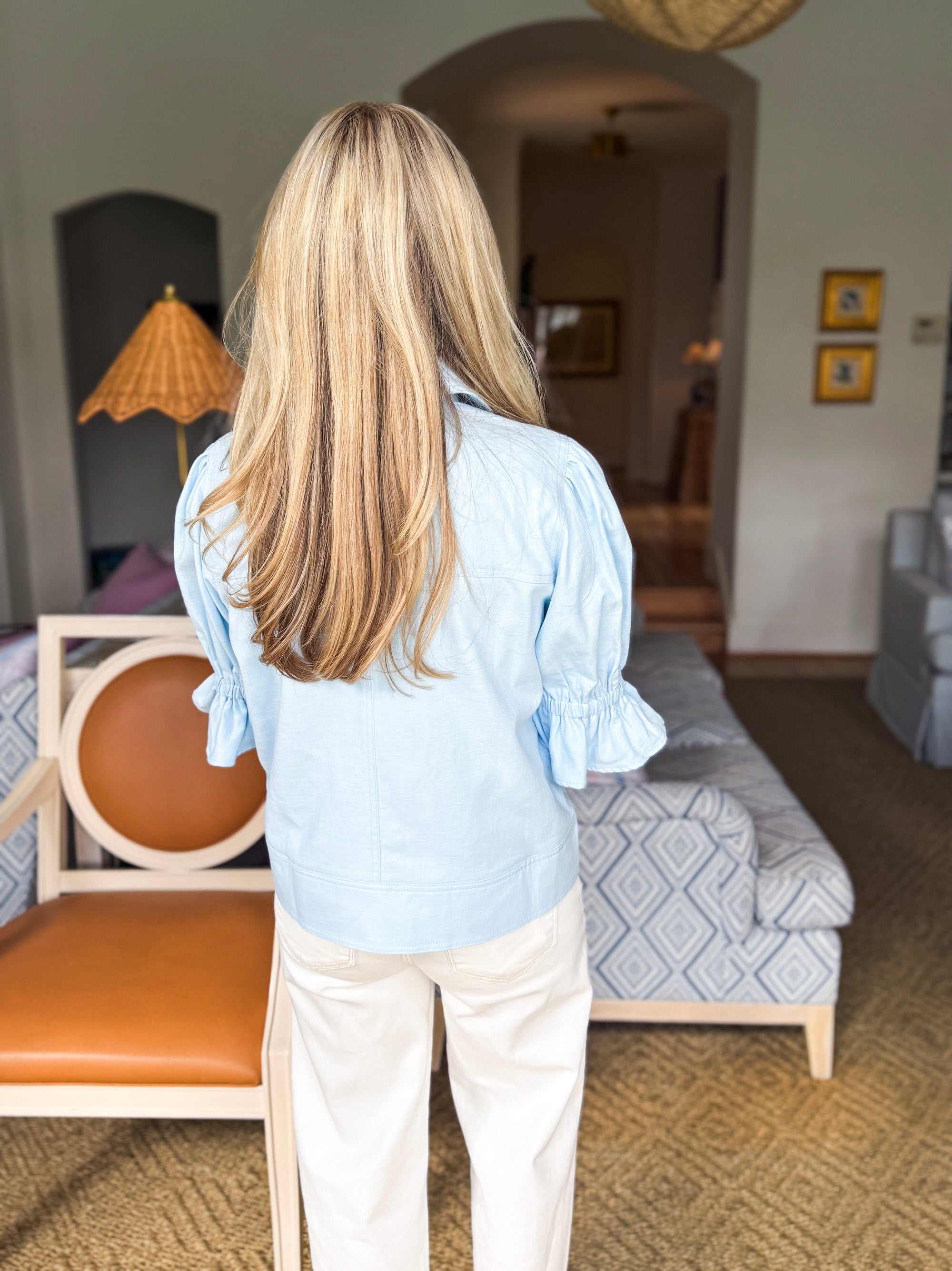 PREORDER: Seaside Zipper Front Jacket