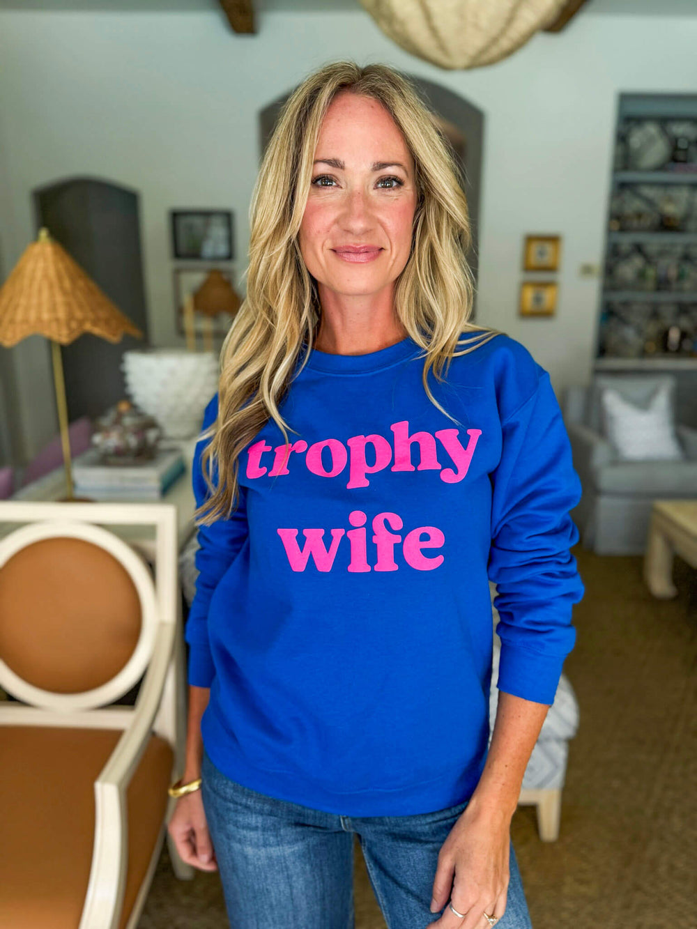 Trophy Wife Crewneck Sweatshirt