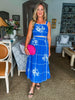 Vineyard Charm Floral Skirt Set