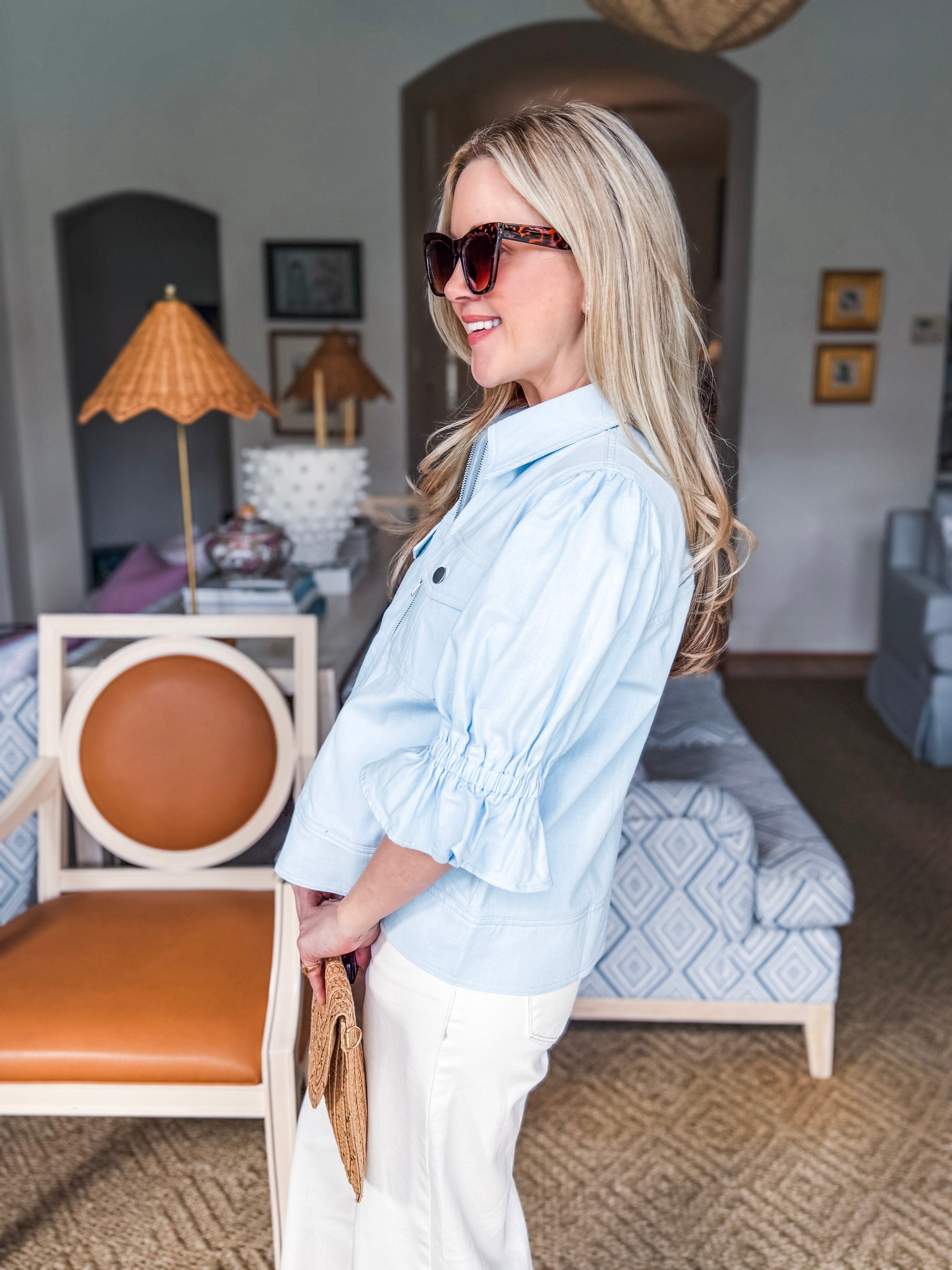 PREORDER: Seaside Zipper Front Jacket