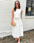 Seaside Scallop Skirt Set