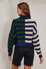 Rugby Polo Sweater-Varsity Stripes