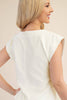First Class Act Top-White
