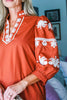 Loving Views Mini Dress-Chestnut