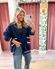 Dockside Shawl Collar Cardigan