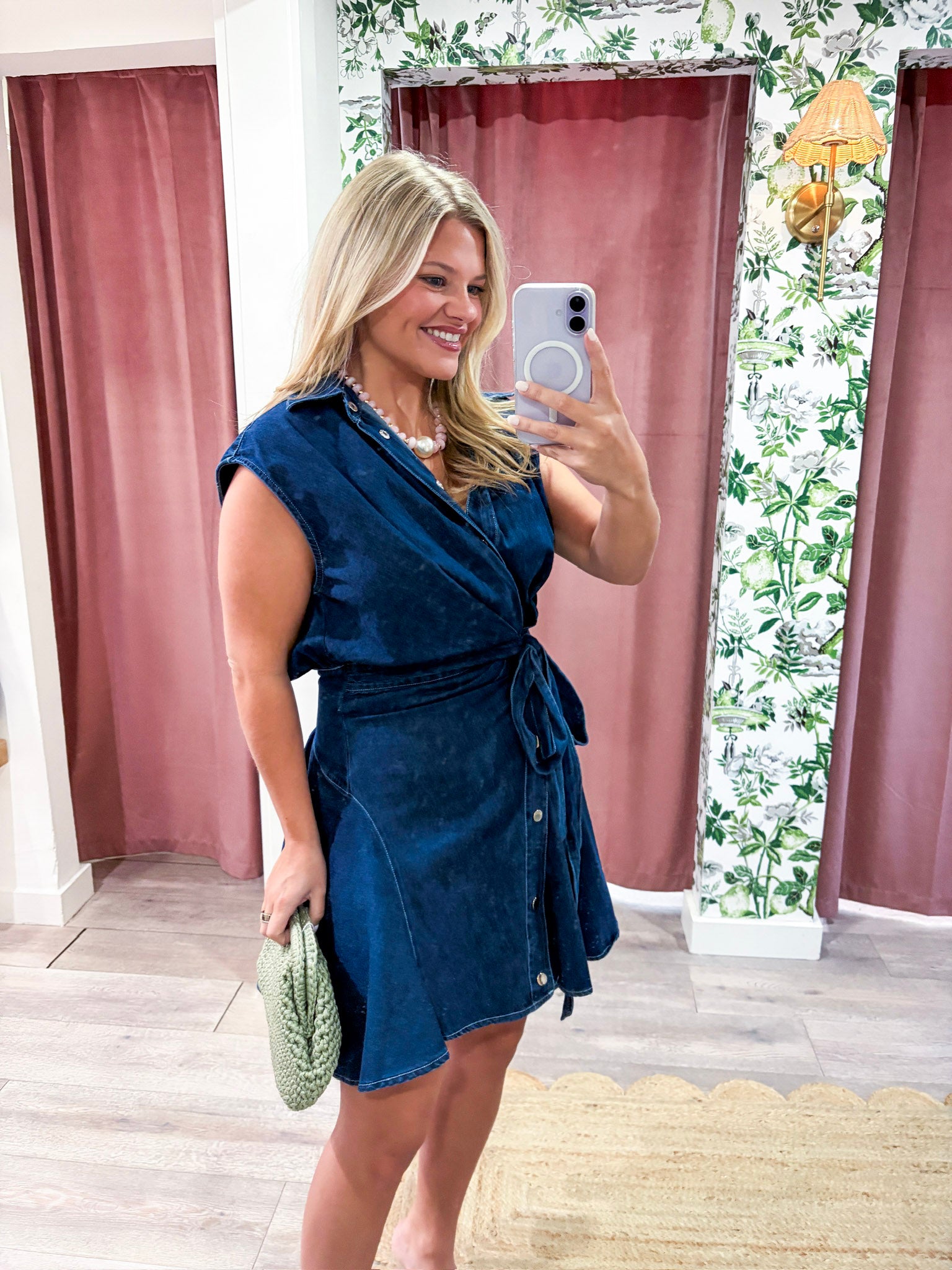 Downtown Denim Mini Dress
