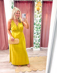 Serene Isle Midi Dress
