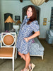 Loving Gaze Mini Dress-Midnight