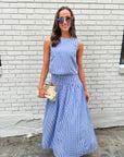 Picnic in Central Park Midi Skirt