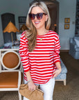 Love Boat Striped Top