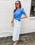 Warm Breeze Midi Skirt