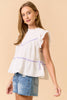 Just Charming Ruffled Top