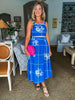 Vineyard Charm Floral Skirt Set