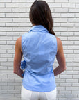 Sunlit Wrap Tie Top