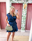 Downtown Denim Mini Dress