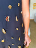 Something Special Embellished Mini Dress-Black