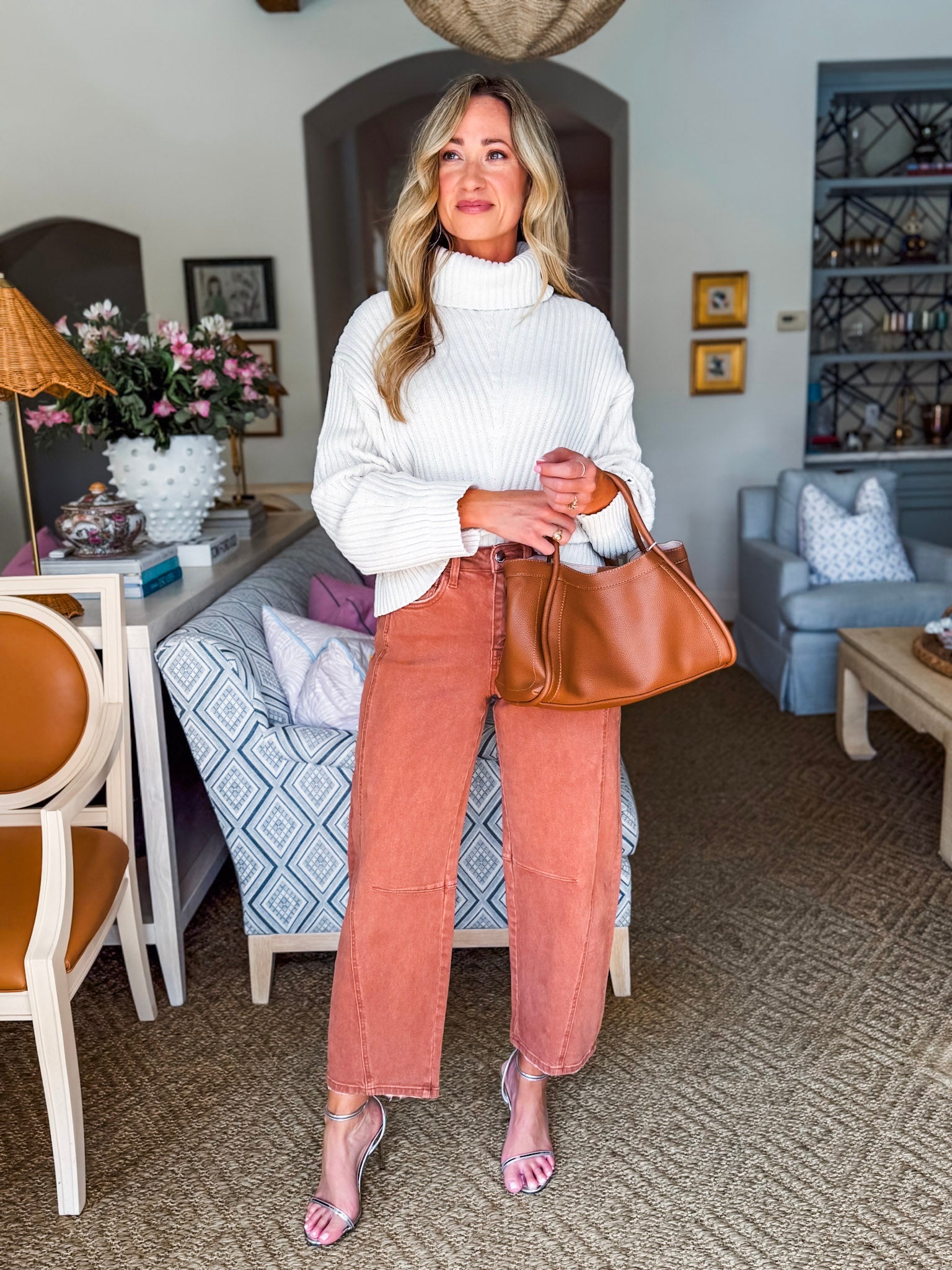 Twist and Turn Barrel Jeans