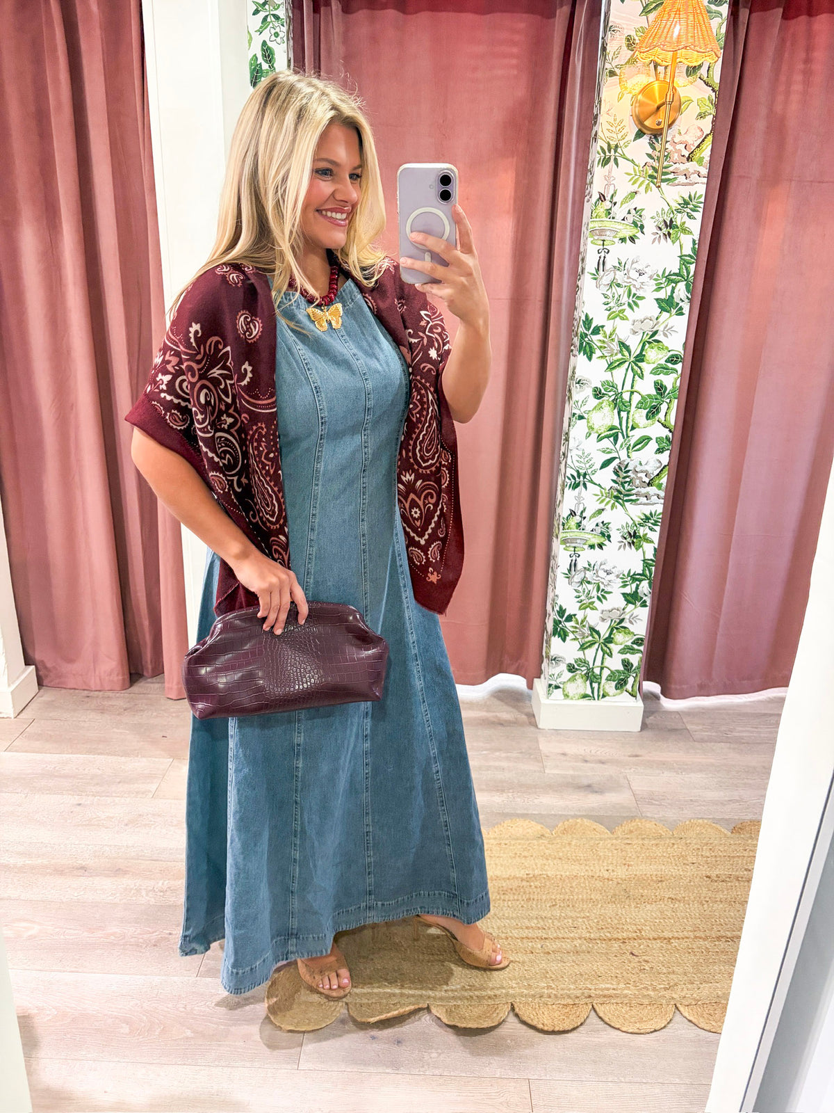 Westbrook Denim Midi Dress