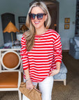 Love Boat Striped Top