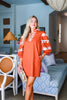 Loving Views Mini Dress-Chestnut
