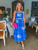 Vineyard Charm Floral Skirt Set