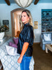 First Class Luxe Top-Black