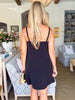 Something Special Embellished Mini Dress-Black