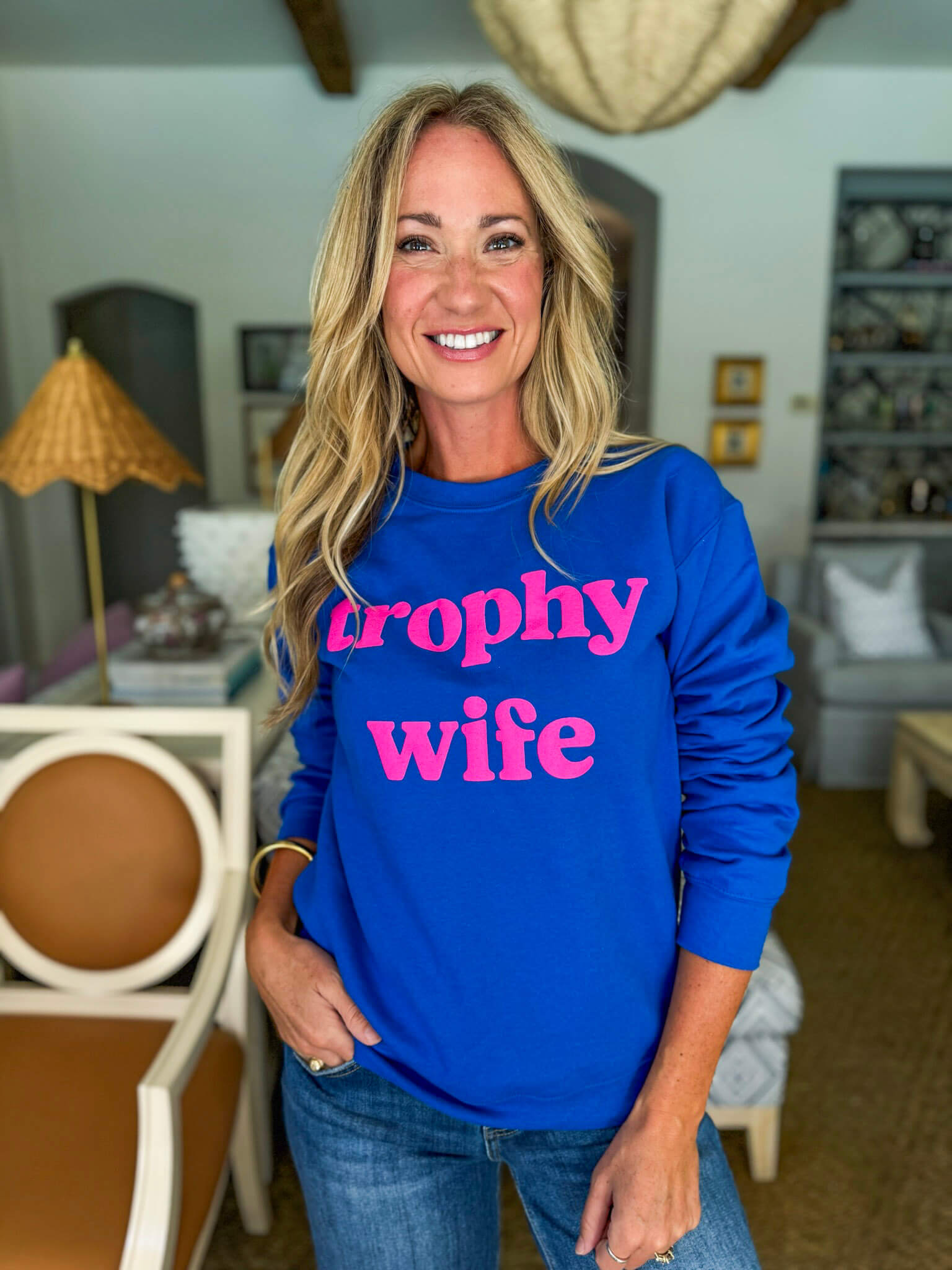 Trophy Wife Crewneck Sweatshirt