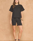 Soft Serenity Top-Black