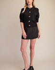 Sunny Days Sweater Cardigan-Black
