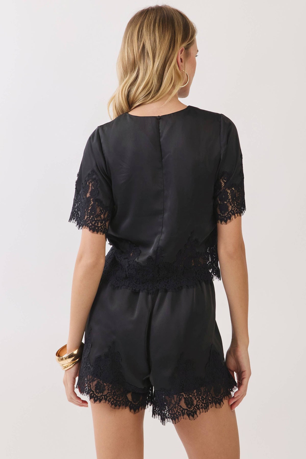 Soft Romance Satin Top