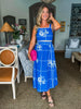 Vineyard Charm Floral Skirt Set