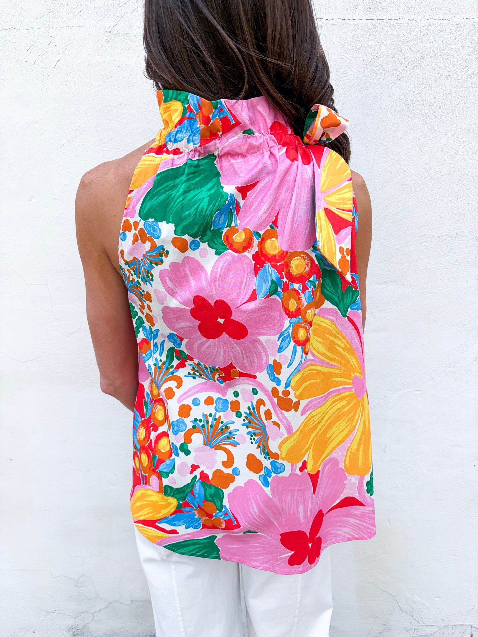 Gardenscape Ruffle Top