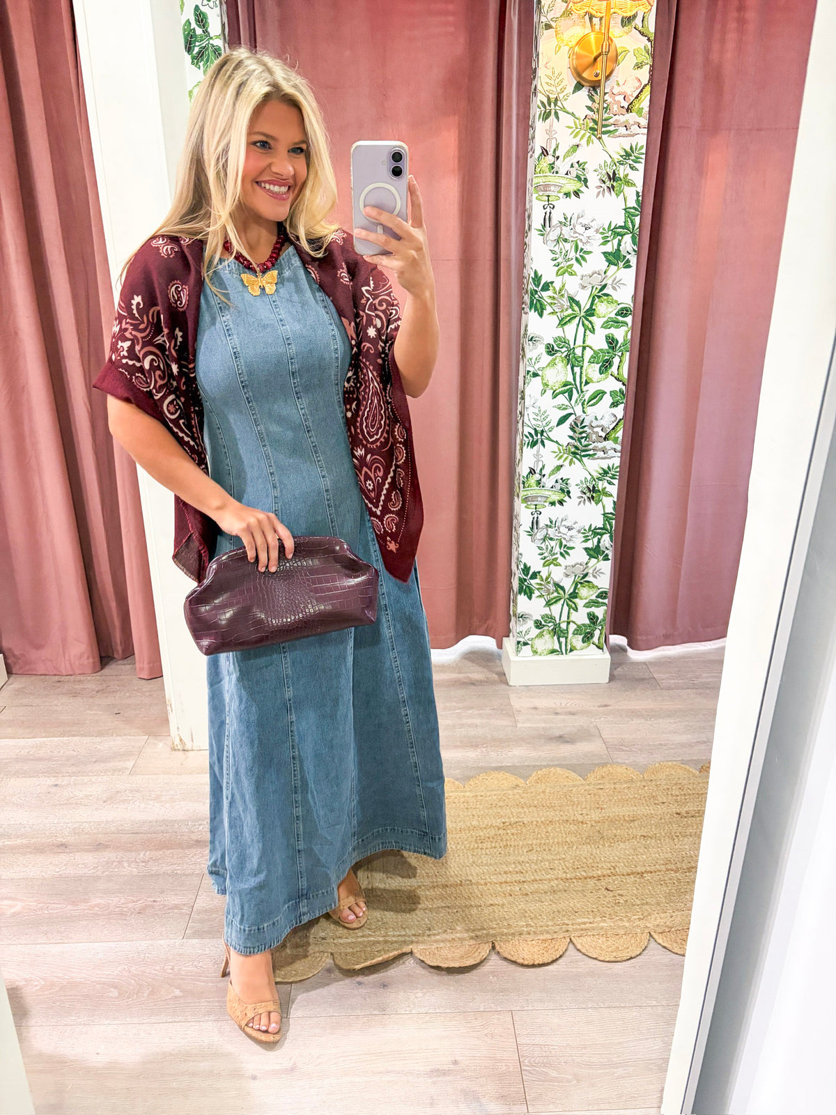 Westbrook Denim Midi Dress