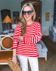 Love Boat Striped Top