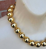 Barbara-Ball Bead Metal- Gold