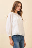 Airy Moments Eyelet Top