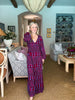 Art Opening Abstract Maxi Dress