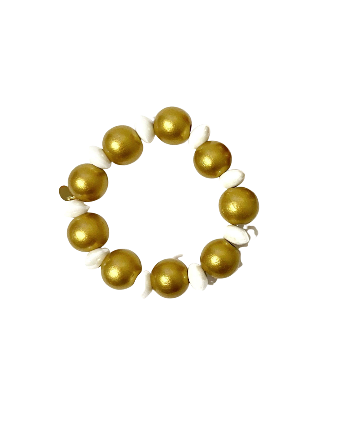 Amy Beaded Bracelet-White