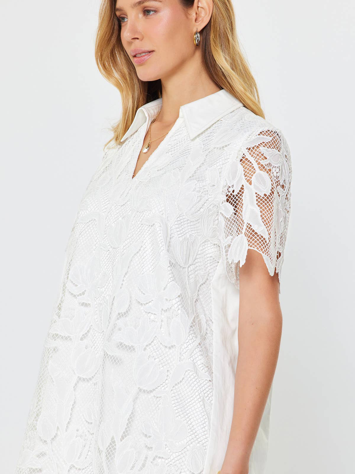 Sweet Escape Lace Mini Dress