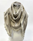 PREORDER: Soft Country Bandana Scarf-Taupe