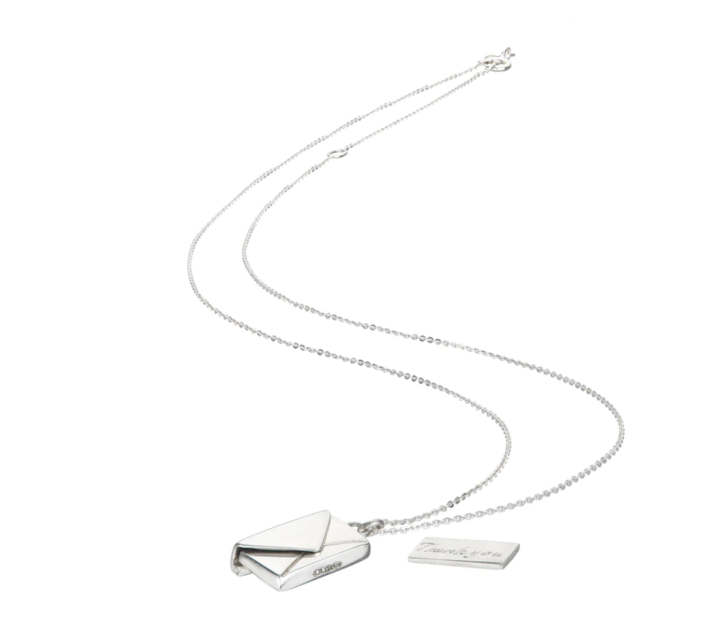 Love Letter Necklace- Silver