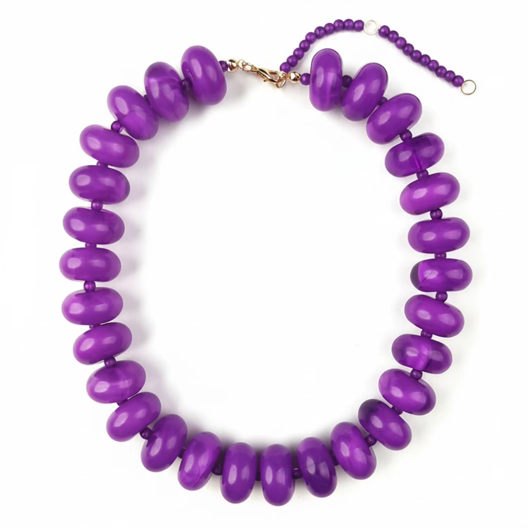 Bentley Necklace-Purple