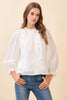 Airy Moments Eyelet Top
